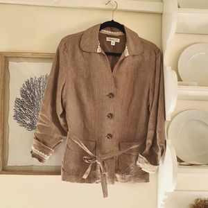 Classic cotton blazer